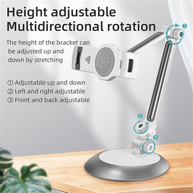 Phones & Accessories Phone Mounts & Holders | Cell Phone Stand Adjustable HeightAngle Phone Holder Flexible Arm Universal Phone 