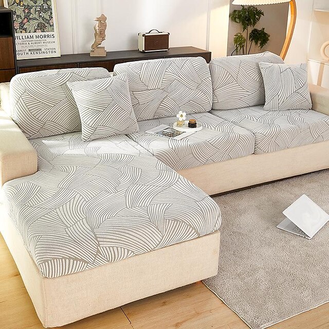 Stretch Sofa Seat Cushion Cover Slipcover Elastic Couch Armchair ...