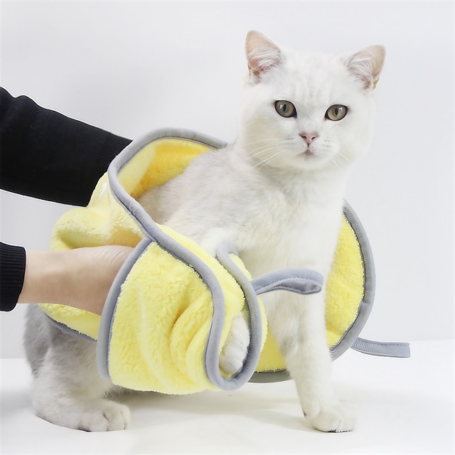  Dog Bath Towel Super Absorbent Microfiber Pet Drying Towel for Small, Medium, Large Dogs and Cats