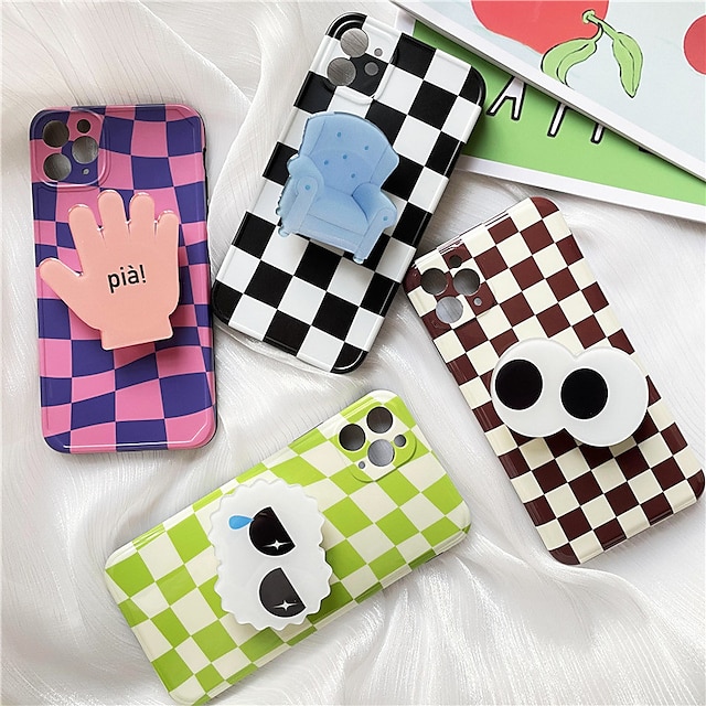 Phones & Accessories Phone Mounts & Holders | 3D Cartoon Universal Cute Epoxy Small Hand Mobile Phone Holder Mobile Phone Grip E