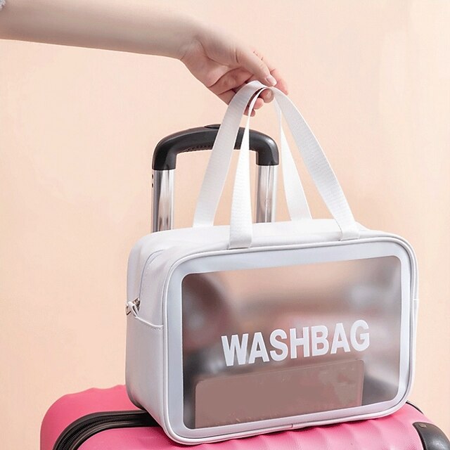 Home & Garden Home Decor | Women Travel Storage Bag Toiletry Organize Waterproof PVC Cosmetic Bag Portable Transparent MakeUp Ba