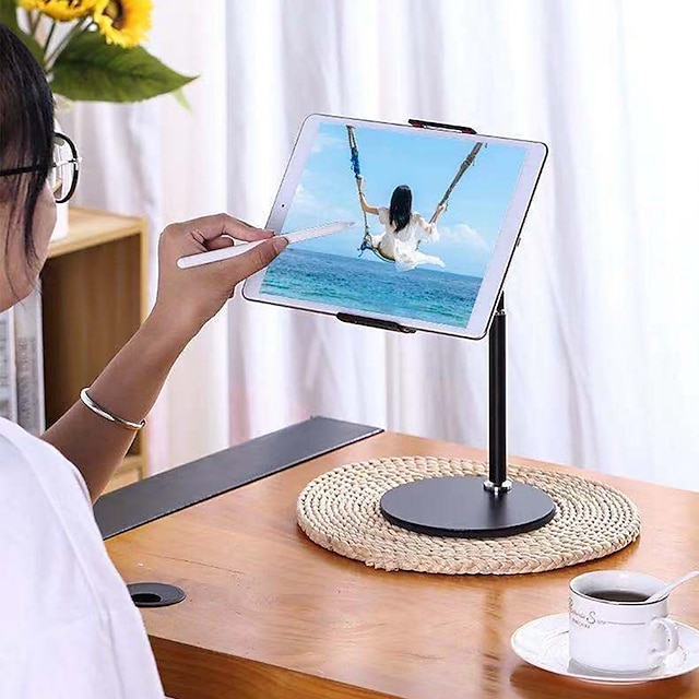 Phones & Accessories Phone Mounts & Holders | Universal Adjustment Lazy Bracket Desktop Phone Holder Tablet Stand for iPad Brack