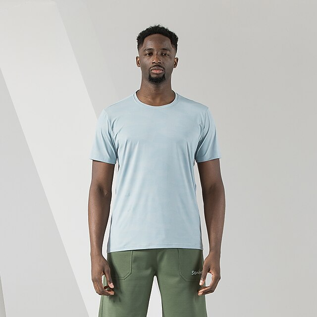 Men's Running Shirt Tee Tshirt 