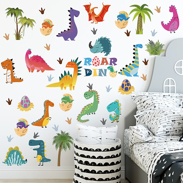 Home & Garden Home Decor | Animals / Cartoon Wall Stickers Living Room / Kids Room & kindergarten, Removable / Pre-pasted PVC Ho