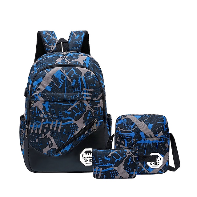  Σχολική τσάντα πλάτης Μονόχρωμο για Μαθητής Αγόρια Κορίτσια Πολυλειτουργία Ανθεκτικό στη φθορά Αναπνέει Νάιλον Σχολική τσάντα ΣΑΚΙΔΙΟ ΠΛΑΤΗΣ Σάκα 22 inch