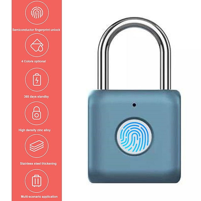  O30 Stainless Steel / Zinc Alloy lock / Fingerprint Lock / Intelligent Lock Smart Home Security System Fingerprint unlocking Household / Home / Office / Bedroom Others (Unlocking Mode Fingerprint)