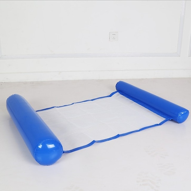 FBSPORT Aufblasbare Dock-Plattform – 110 Cm Durchmesser, 100 Kg Tragkraft, Mit Becherhalter & Mesh-Boden