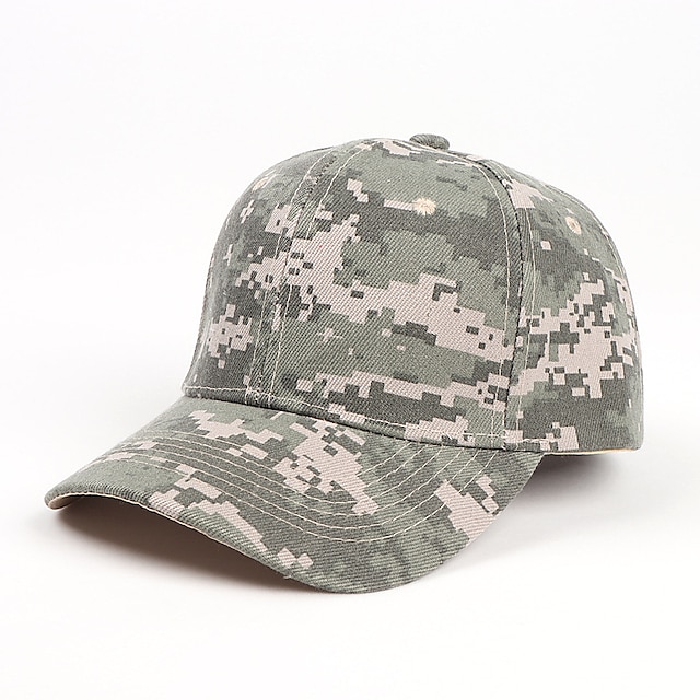 Shoes & Bags Fashion Accessories | 1pcs New Camo Baseball Cap Fishing Caps Men Outdoor Sport Camouflage Jungle Hat Hiking Casque