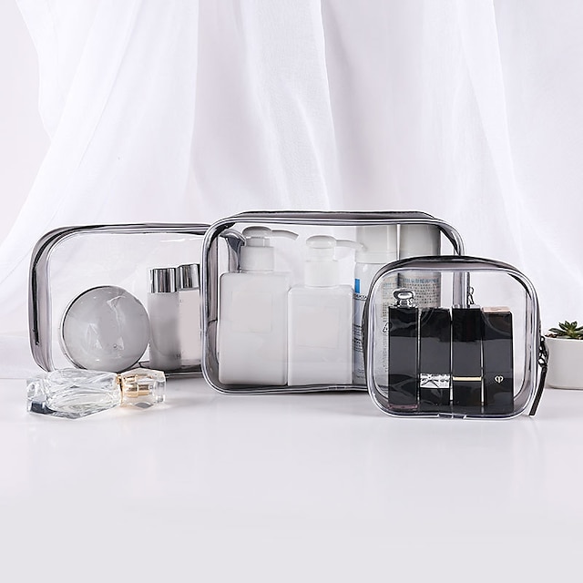 Home & Garden Home Decor | 4Pcs Transparent Waterproof Storage Bags - LZ03542