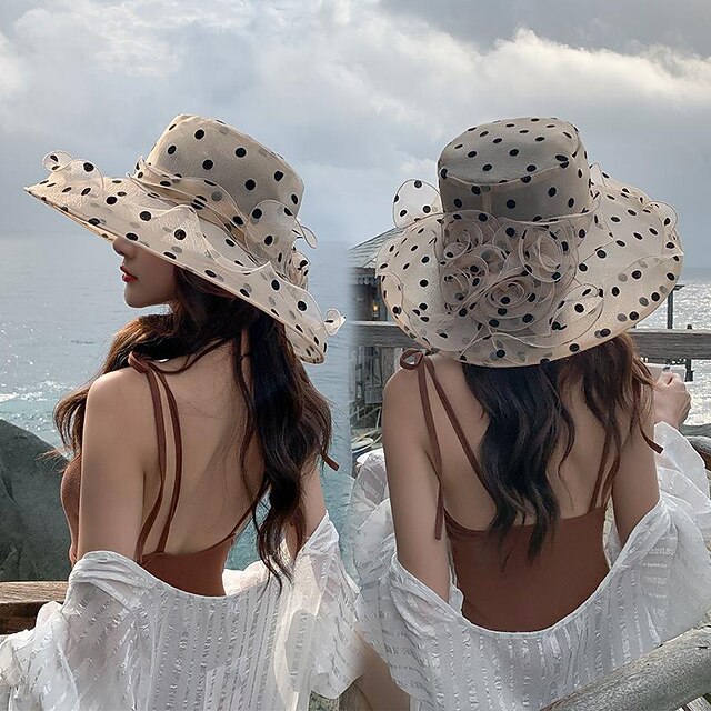 Hats Fancy Plain Casual Holiday Elegant Beach With Appliques Headpiece Headwear main image 1