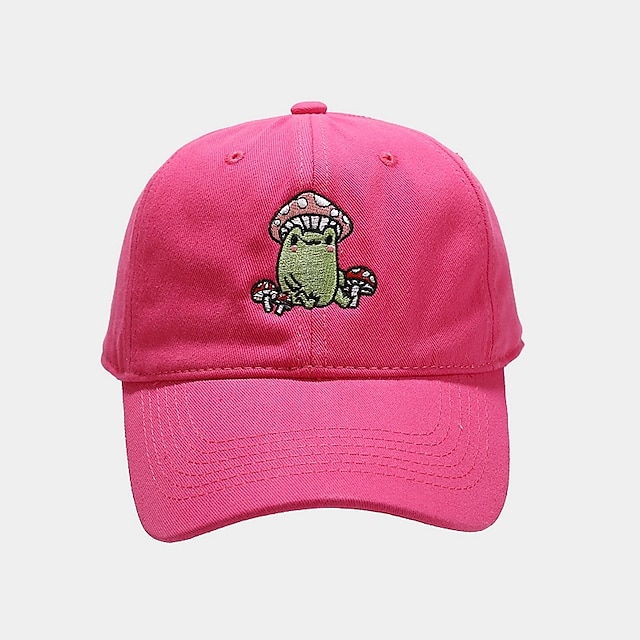 Shoes & Bags Fashion Accessories | Women Men Couple Summer Cotton Baseball Cap Cartoon Embroidery Solid Color Harajuku Hip Hop S