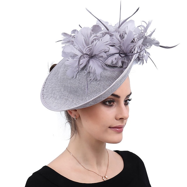  レトリ／ヴィンテージ 1950年代風 1920年代風 ヘッドピース パーティーコスチューム 魅惑的な帽子 女性用 マスカレード パーティー／フォーマル 帽子