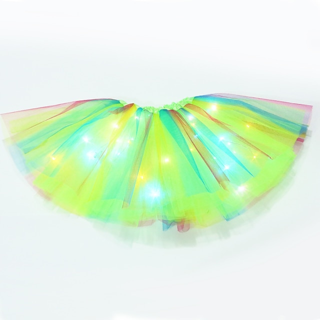  女の子 3D カラーブロック スカート 夏 春 活発的 かわいいスタイル ポリエステル 子供 3〜8年 性能 パーティー レギュラー
