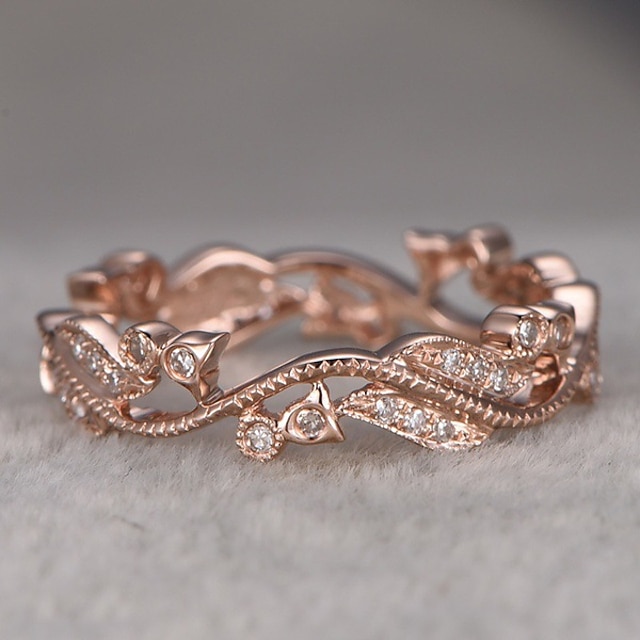  Ring Party Classic Rose Gold Alloy Simple Elegant 1pc / Women's / Wedding / Gift