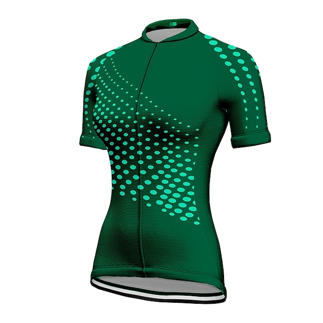 Women's Cycling Jersey Short Sleeve Bike Jersey Top With 3 Rear Pockets ...