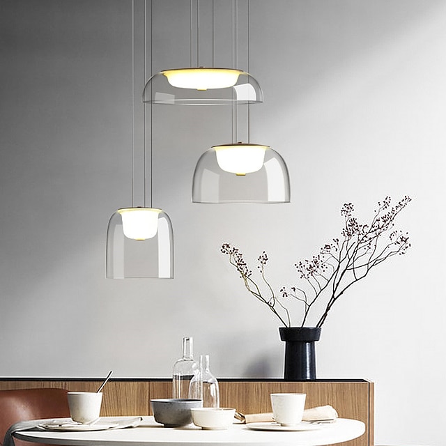  16 cm Island Design Pendant Light LED Glass Painted Finishes Island Nordic Style 220-240V