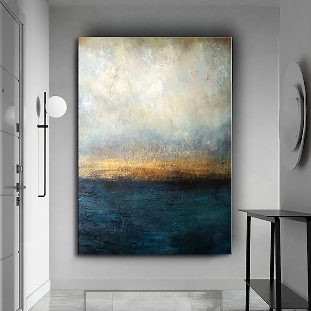  Mintura Handmade Oil Painting On Canvas Wall Art Decoration Modern Abstract Picture For Home Decor Rolled Frameless Unstretched Painting