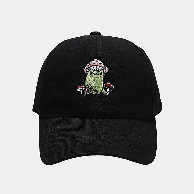 Shoes & Bags Fashion Accessories | Women Men Couple Summer Cotton Baseball Cap Cartoon Embroidery Solid Color Harajuku Hip Hop S