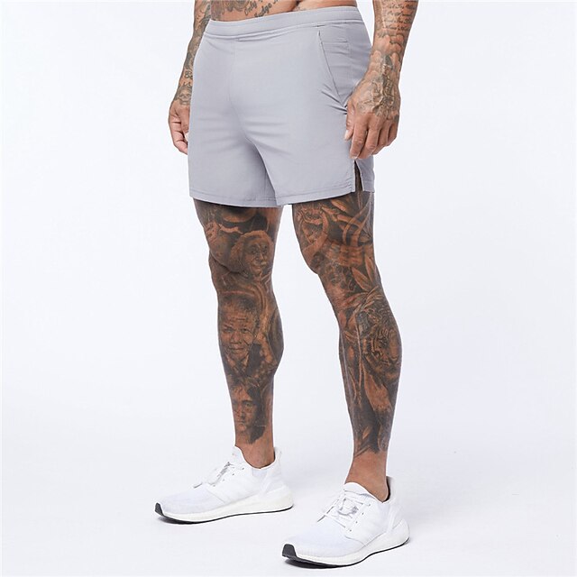 Mens Clothing Mens Bottoms | Mens Classic Style Fashion Active Shorts Elastic Waist Front Pocket Short Pants Sports Outdoor Casu