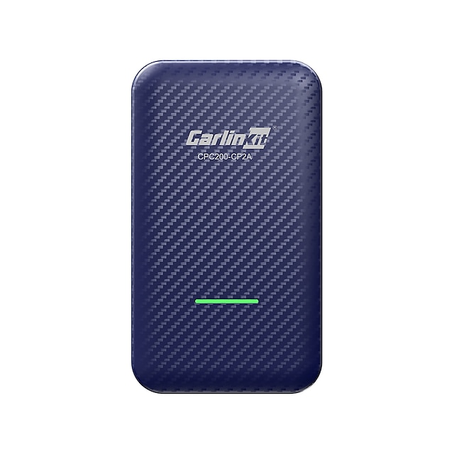  Carlinkit 4.0 cpc200-cp2a محول لاسلكي للسيارة يعمل بنظام أندرويد متوافق مع مقبس سيارة كاربلاي سلكي مدمج& play ، متاح لهواتف android و iphones