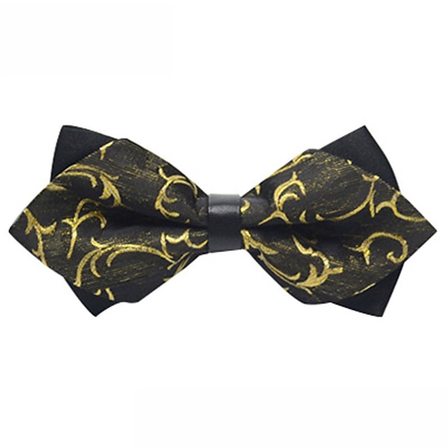 Men's Work Wedding Gentleman Bow Tie - Jacquard Formal Style Modern ...