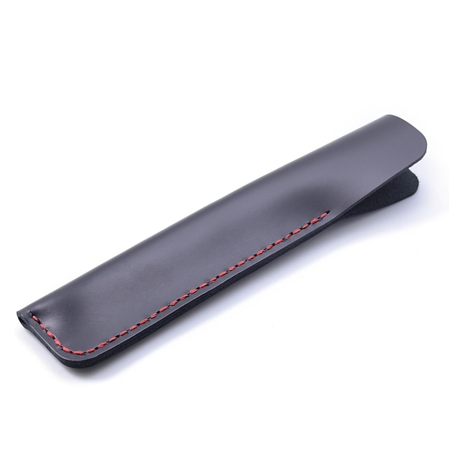 Consumer Electronics Stationery | Pencil Case Pen Pouch Marker Bag Waterproof Creative Wear-Resistant PU Leather for School Offi