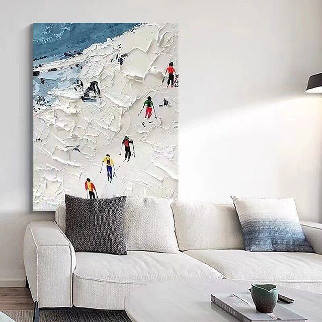 Home & Garden Wall Art | Handmade Hand Painted Oil Painting Wall Art Iceberg Landscape Home Decoration Decor Rolled Canvas No Fr