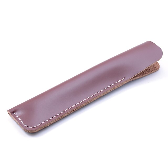 Consumer Electronics Stationery | Pencil Case Pen Pouch Marker Bag Waterproof Creative Wear-Resistant PU Leather for School Offi