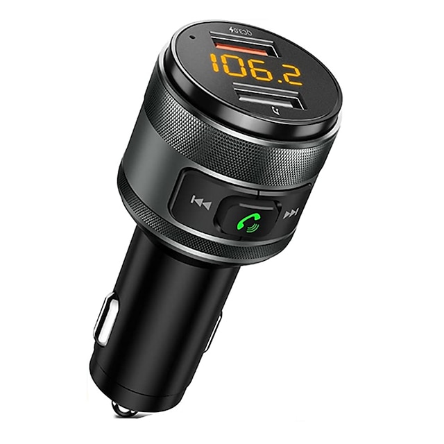 Auto Bluetooth FM Transmitter KFZ Radio MP3 Play Dual USB Ladegerät Adapter neu 