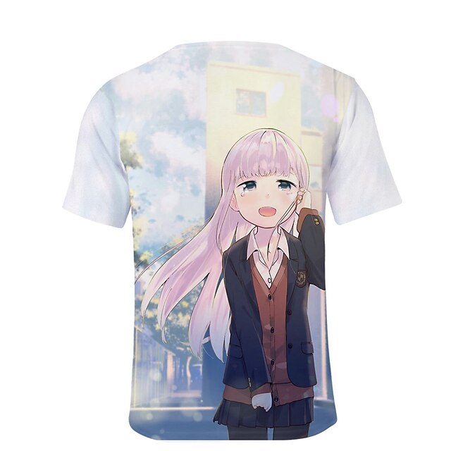 Toys & Hobbies Cosplay & Costumes | Inspired by Aharen-san wa Hakarenai Aharen Reina Cosplay Costume T-shirt 100% Polyester Patt