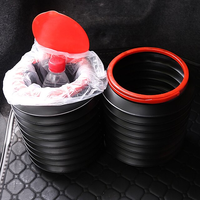 Consumer Electronics Automotive | Direct Wind Car Trash Bin Garbage Can Car Wash Telescopic Bucket Folding Trash Organizer Garba