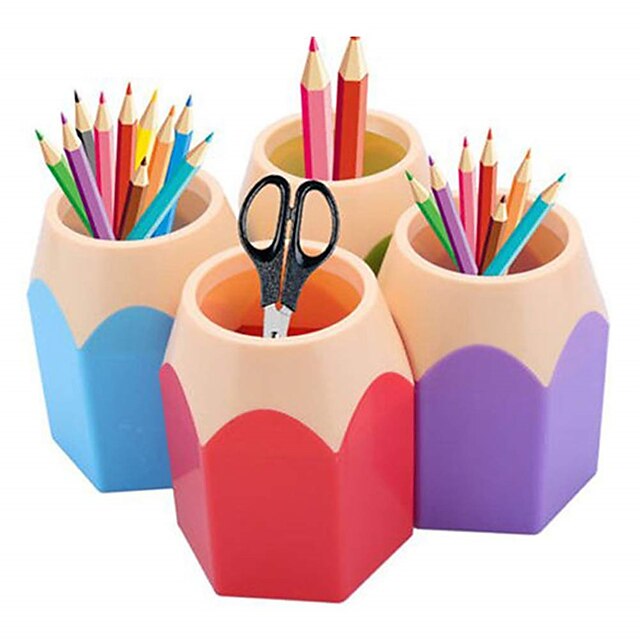 Consumer Electronics Stationery | Pen Pencil Holder Cup Creative Multifunction Plastics for School Student Children - DA93822