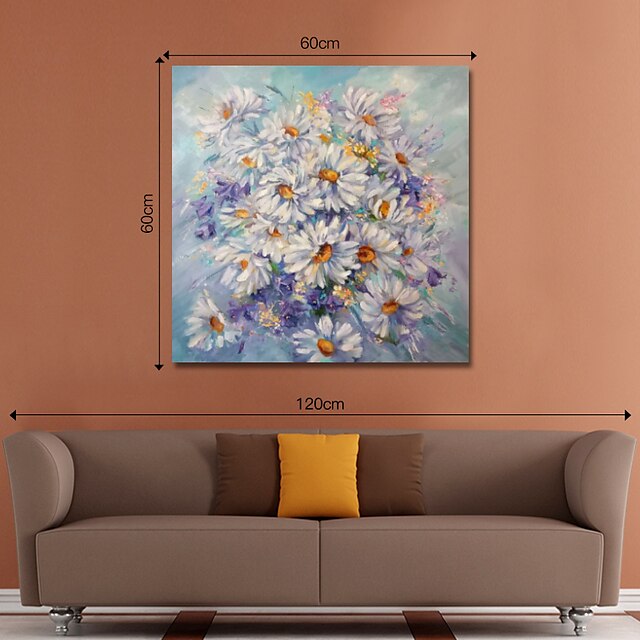 Home & Garden Wall Art | Oil Painting Handmade Hand Painted Wall Art Abstract Flowers Canvas Painting Home Decoration Decor Stre