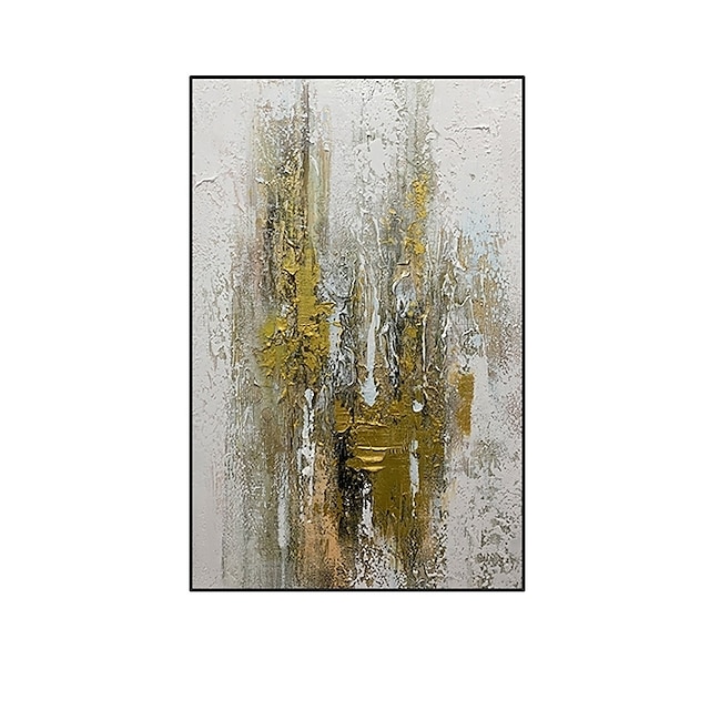 Home & Garden Wall Art | Handmade Hand Painted Oil Painting Wall ArtLarge Size Contemporary GoldenAbstract Home Decoration Decor