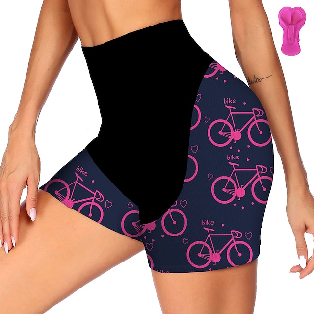 Sports & Outdoors Cycling | 21Grams Womens Cycling Shorts Bike Padded Shorts / Chamois Mountain Bike MTB Road Bike Cycling Sport