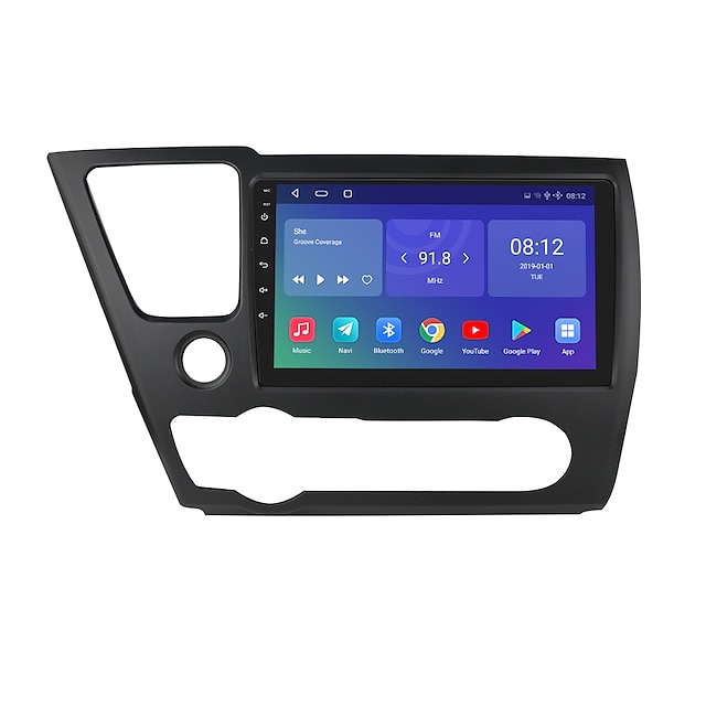  Android 10  Car Radio Multimedia Video Player Navigation GPS 2 din For For Honda 9th generation Civic 2013 2014 2015 2016 Car Dvd Radio Multimedia Navigation GPS