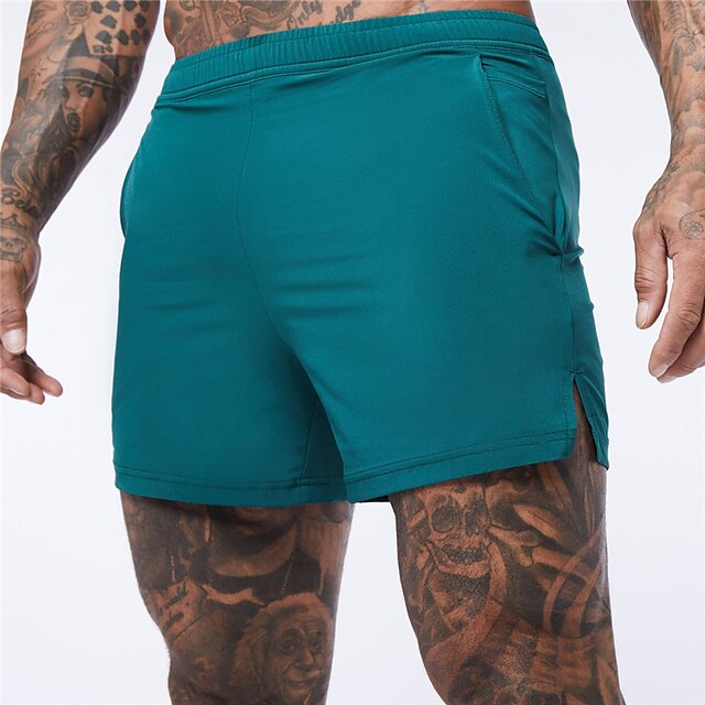 Mens Clothing Mens Bottoms | Mens Classic Style Fashion Active Shorts Elastic Waist Front Pocket Short Pants Sports Outdoor Casu