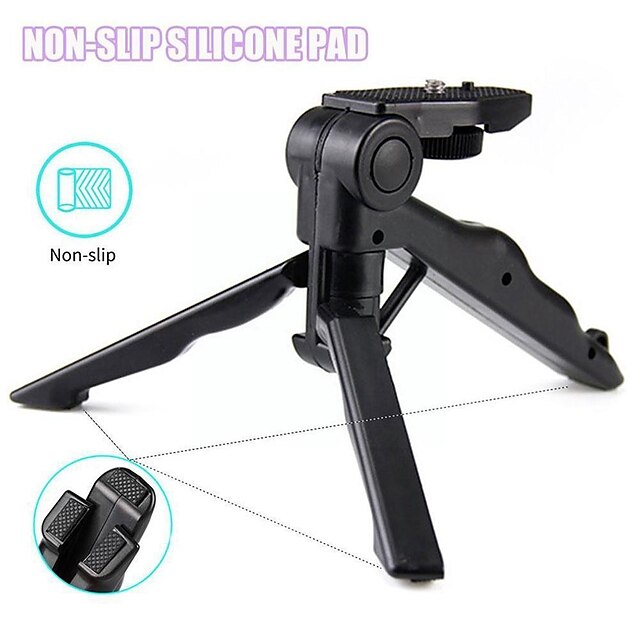 Phones & Accessories Phone Mounts & Holders | Desktop Mini Tripod Stand Portable Holder Stabilizer Making Camera Photography Sui