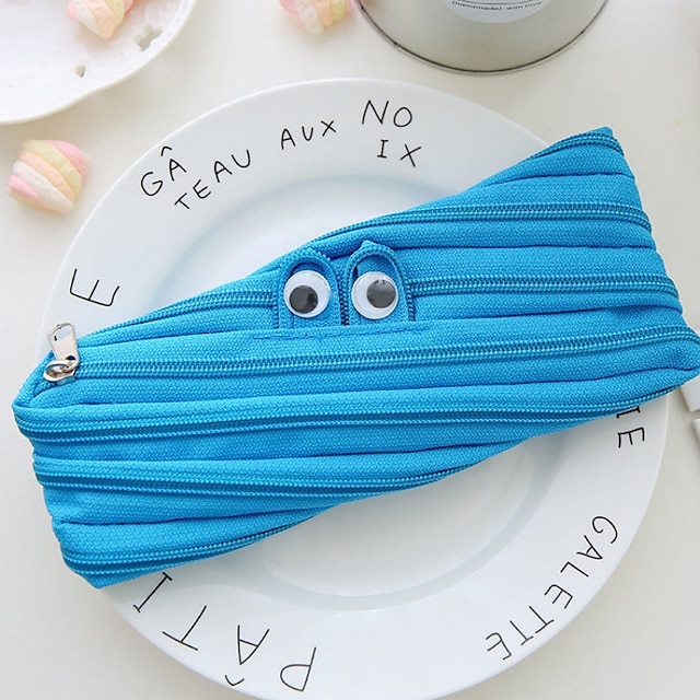 Consumer Electronics Stationery | Pencil Case Pen Pouch Marker Bag Wear-Resistant Multifunction With Zipper Canvas for School Of