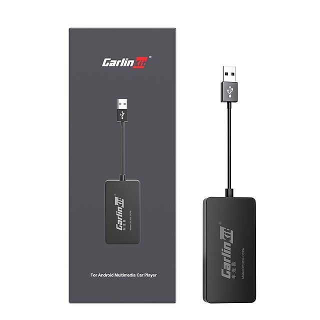  CarlinKit Wireless CarPlay Adapter Fit for Factory CarPlay Cars Compatible with Pioneer Radio with Built-in CarPlay Convert Wired to Wireless Carplay Online Upgrade Adapter,Wireless Apple carplay Wireless Android Auto Function