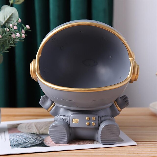 Home & Garden Home Decor | New Space Astronaut Storage Ashtray Convenient And Practical Resin Ornaments Home Living Room Decorat