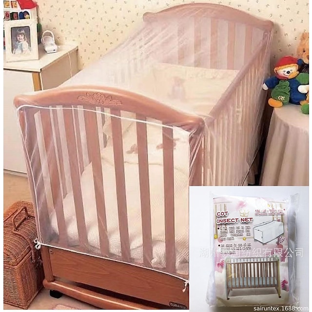 Foldable Infant Baby Canopy Bed Mosquito Net Holiday Travel Cot Tent Crib Pillow 