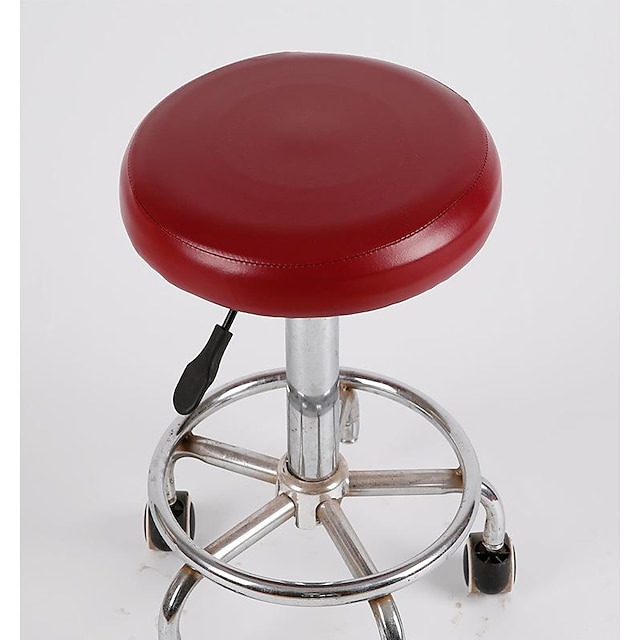 Round Waterproof Bar Stool Seat Covers Washable Stool Cushion Slipcover