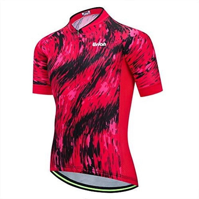 OUKU Men's Cycling Jersey Short Sleeve Mountain Bike MTB Road Bike