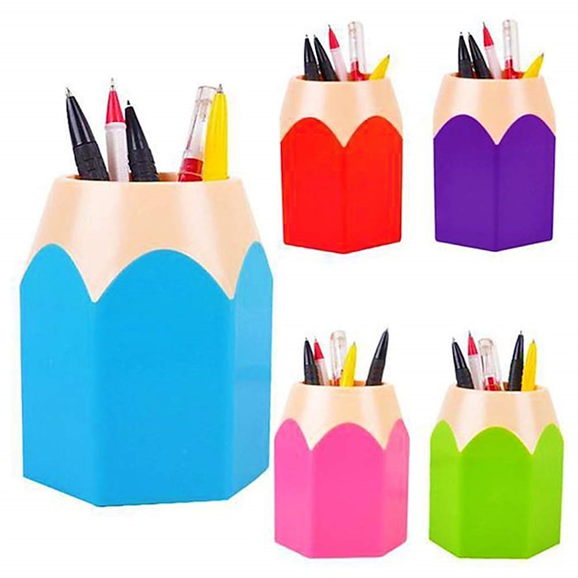 Consumer Electronics Stationery | Pen Pencil Holder Cup Creative Multifunction Plastics for School Student Children - DA93822