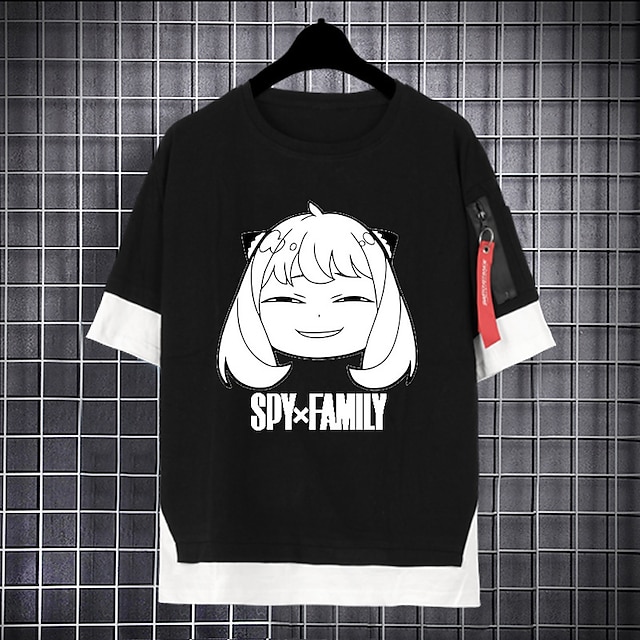 Toys & Hobbies Cosplay & Costumes | Inspired by SPY×FAMILY Loid Forger Yor Forger Anya Forger Cosplay Costume T-shirt Polyester 