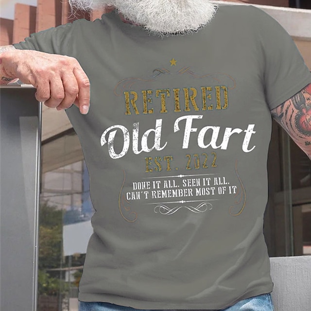  Herr Grafisk Bokstav T-shirt Vardaglig stil Bomull Kortärmad Grafisk Skjorta Svart Vin Marinblå Bekväm t-shirt Gata Ledigt Modedesignerkläder