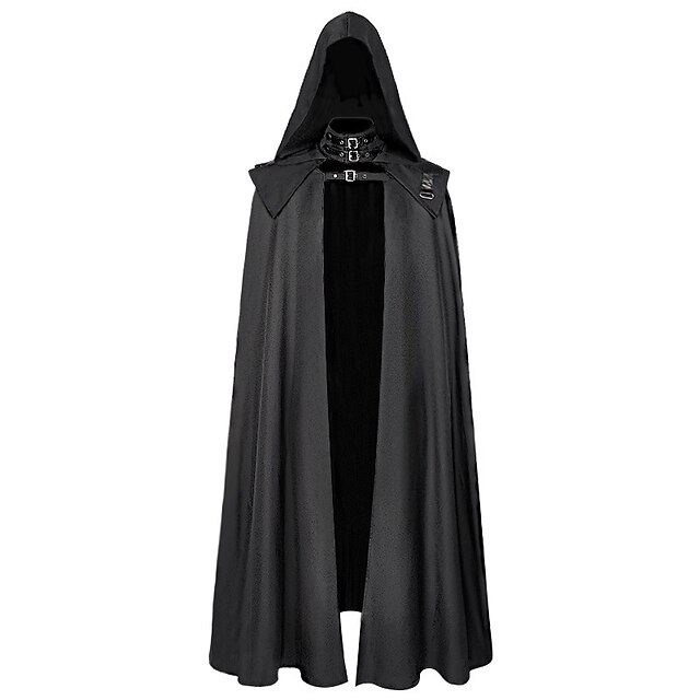 Retro Vintage Punk & Gothic Medieval 18th Century Cape Cloak Plague ...