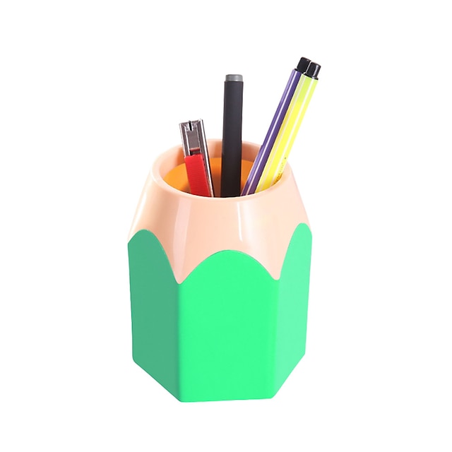 Consumer Electronics Stationery | Pen Pencil Holder Cup Creative Multifunction Plastics for School Student Children - DA93822