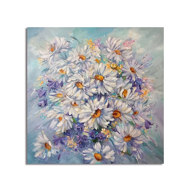 Home & Garden Wall Art | Oil Painting Handmade Hand Painted Wall Art Abstract Flowers Canvas Painting Home Decoration Decor Stre